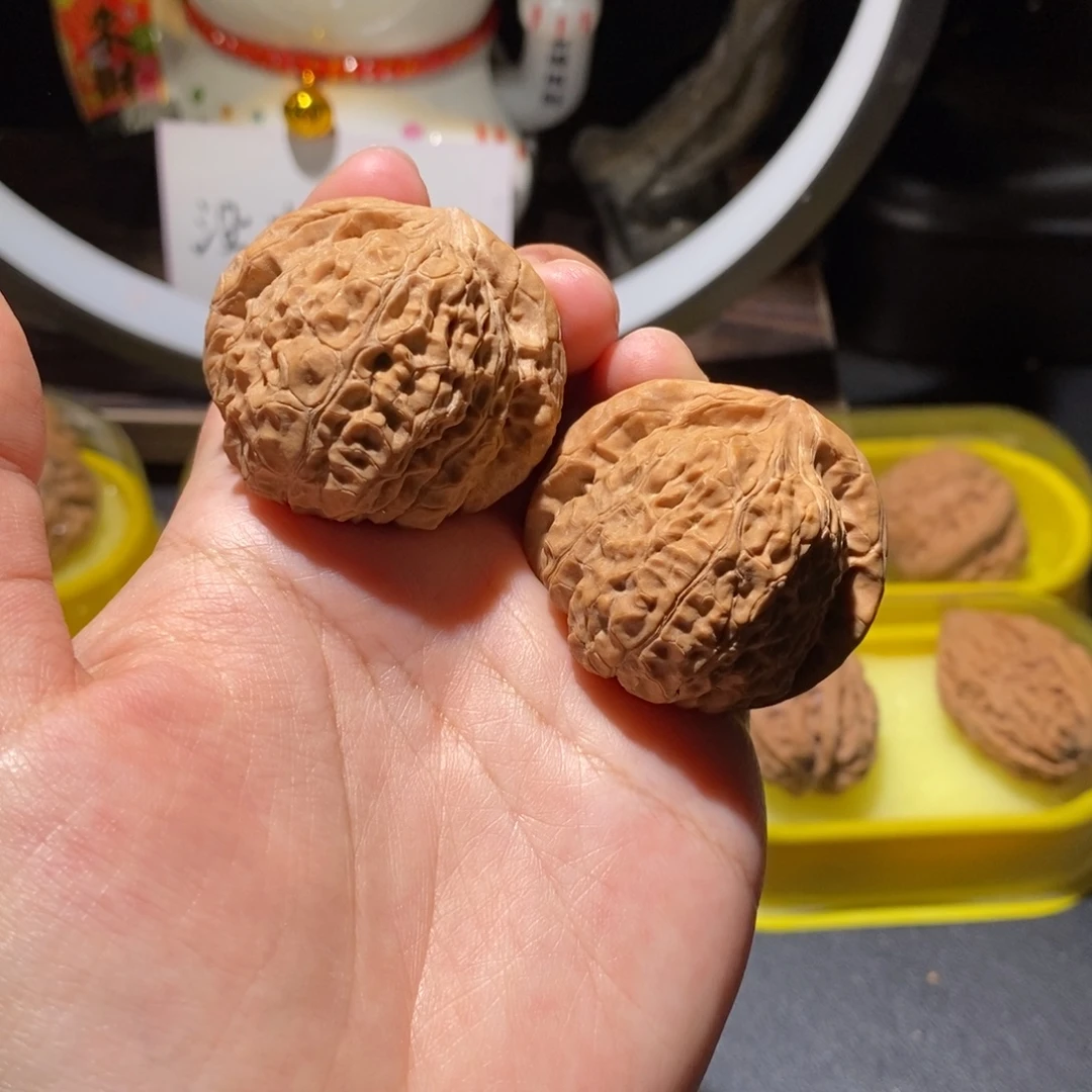 ****兔文玩核桃吊坠南瓜墩