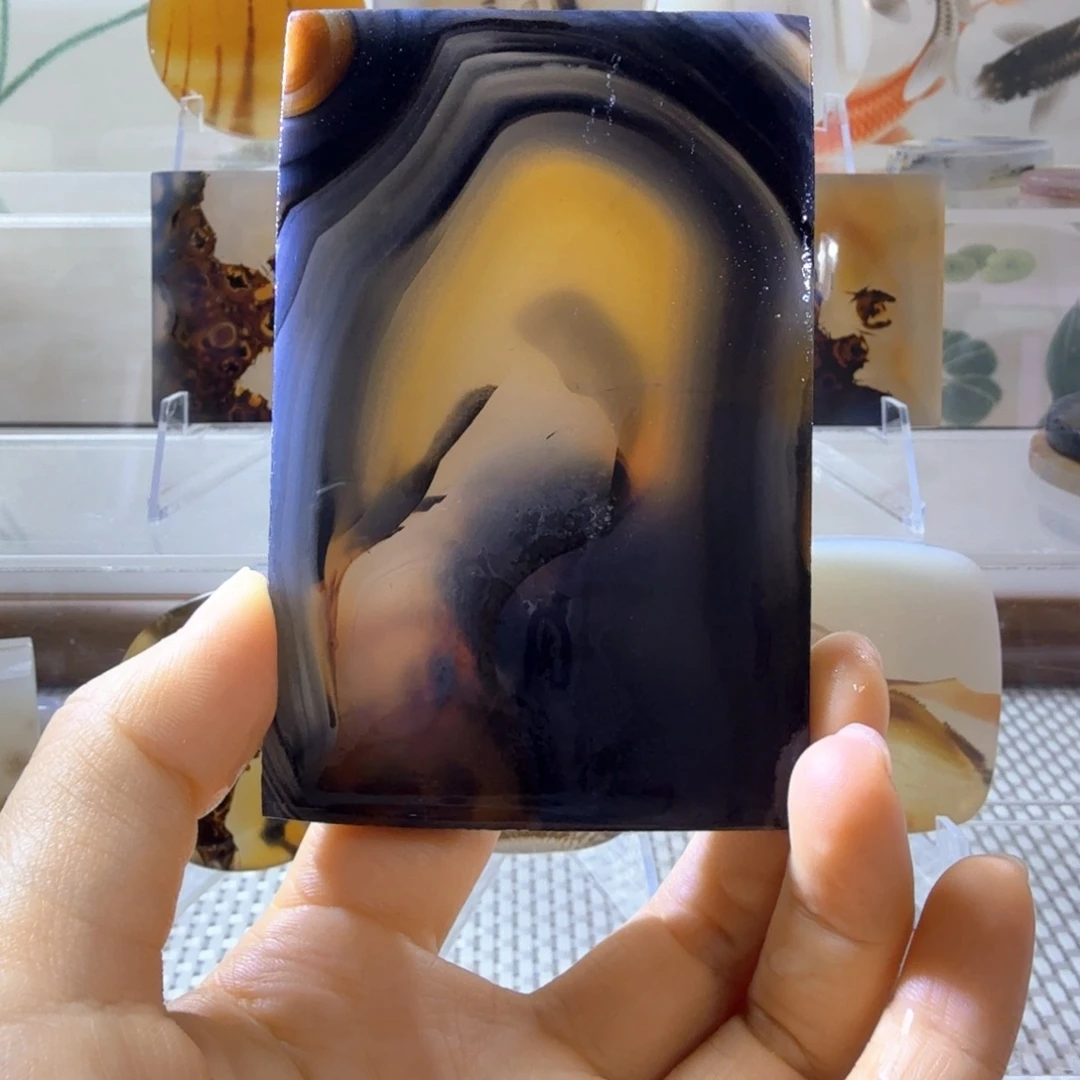 玛瑙/玉髓未镶嵌吊坠(不含链)40
