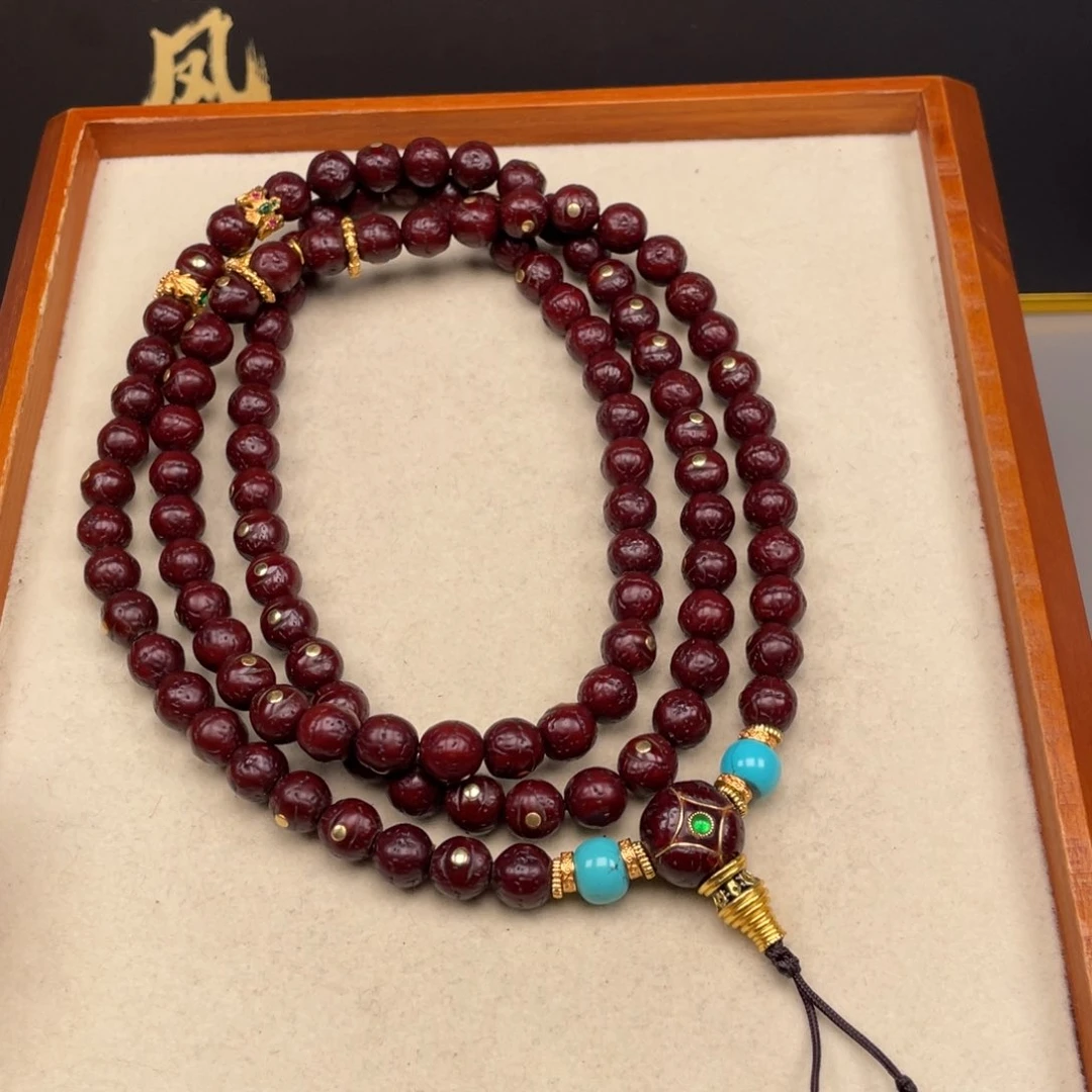 吊坠凤眼菩提金*凤眼