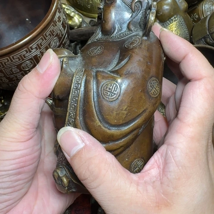 铜器摆件收收藏藏