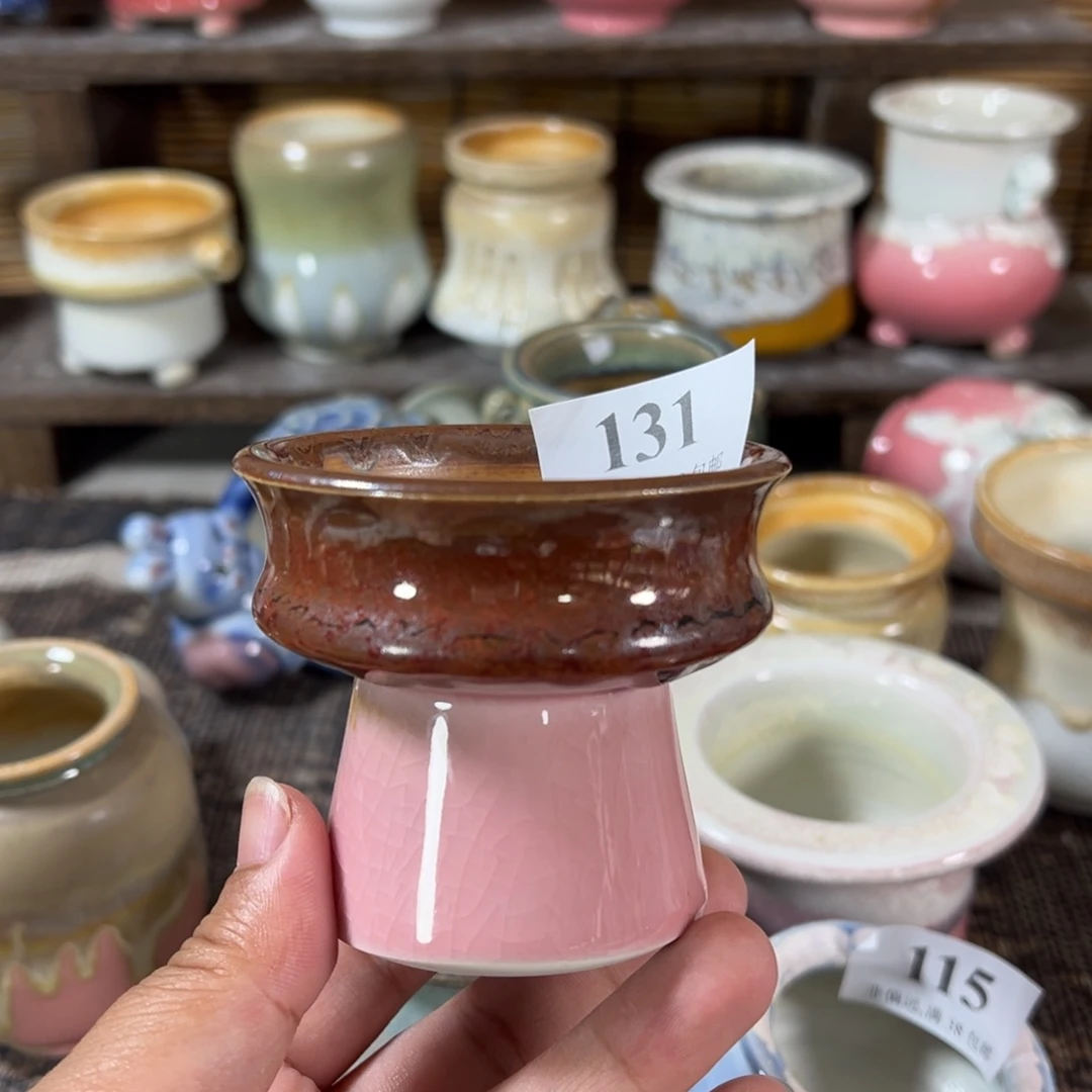 口6 手工花盆满30包邮