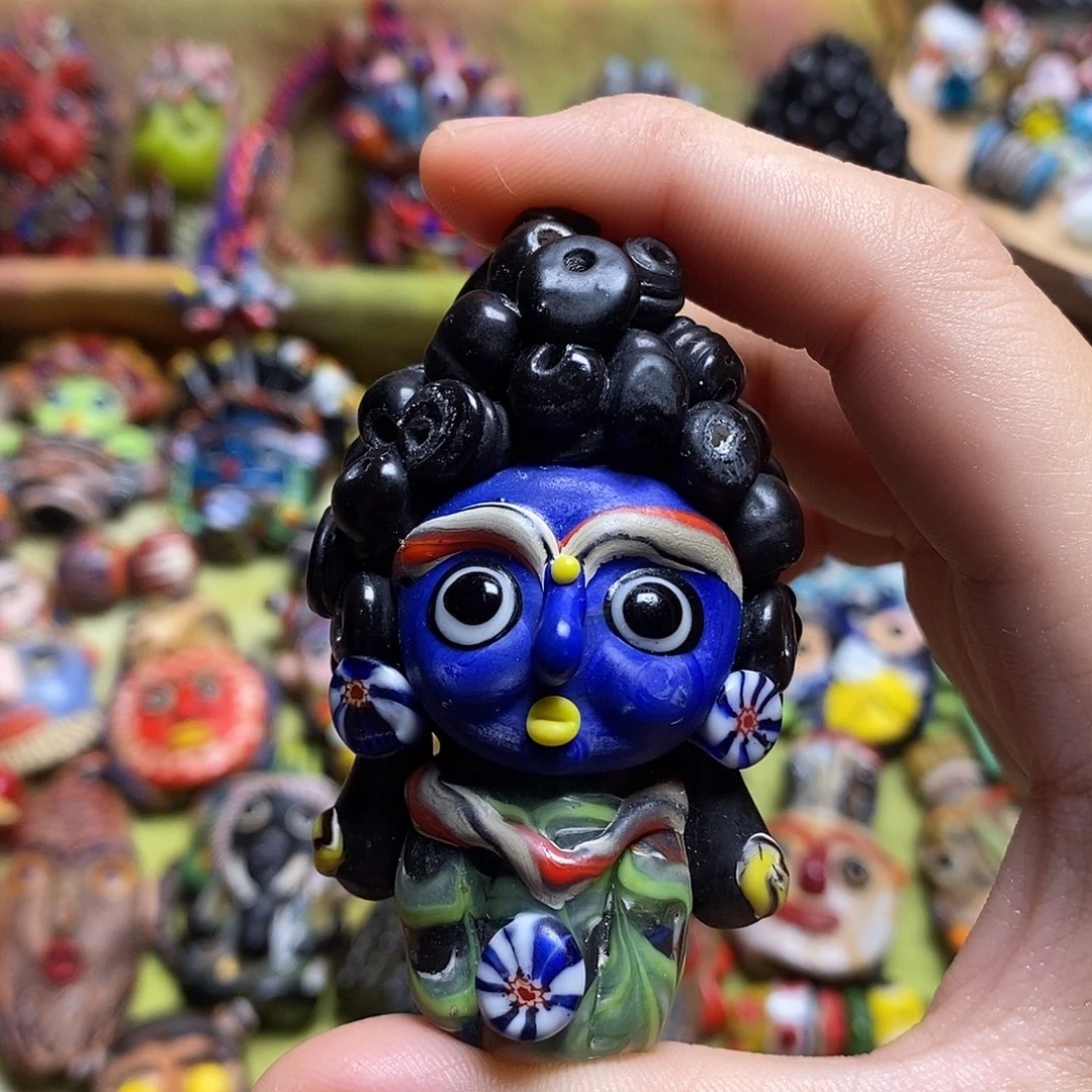 琉璃颈饰重工款女王036