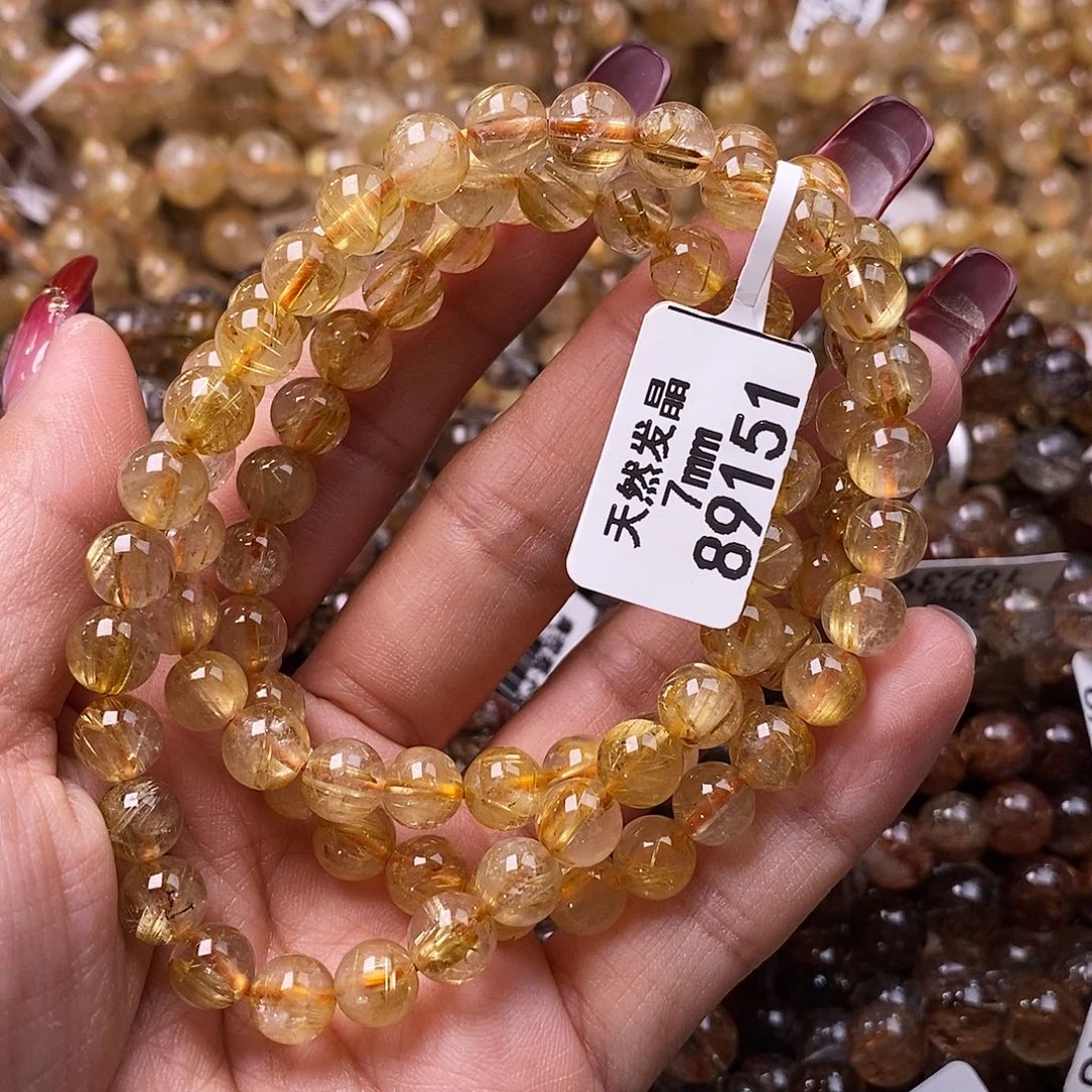 水晶手链未镶嵌水