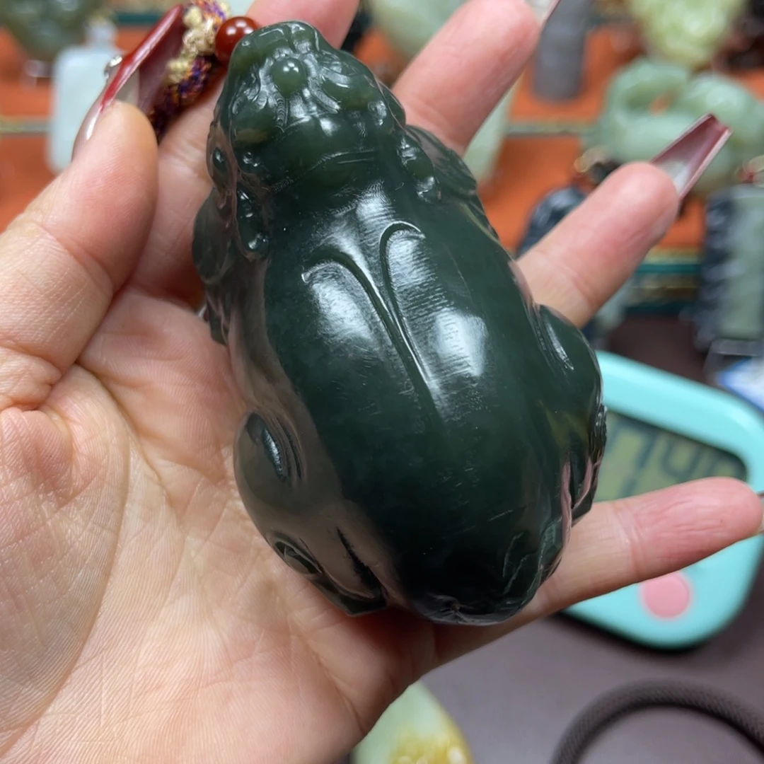 和田玉挂件未镶嵌A****纵