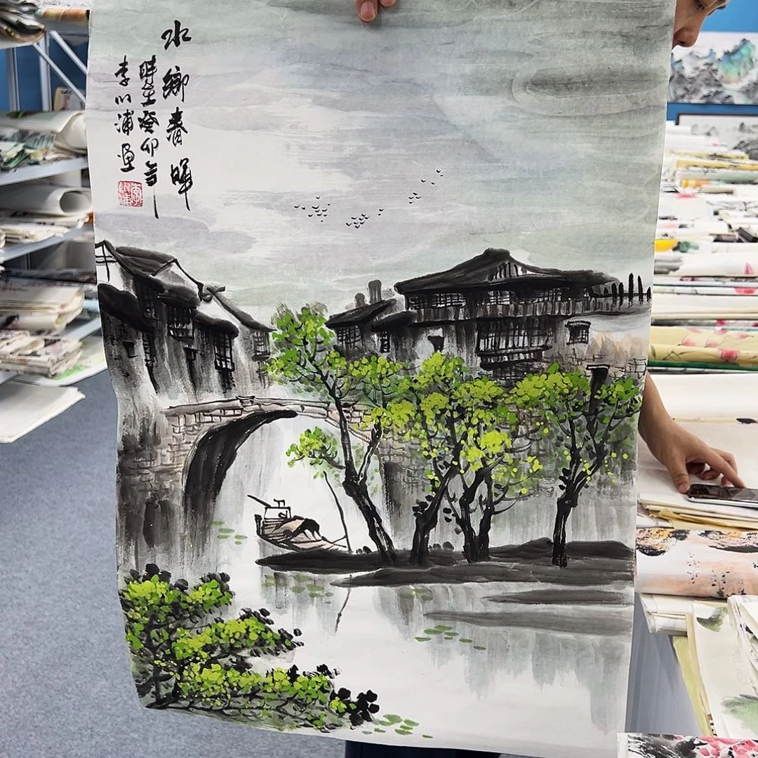 国画纯手绘作品欣赏