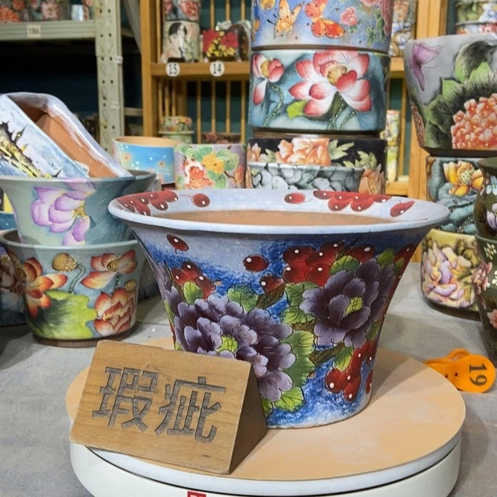 红陶景德镇艺术手绘作品