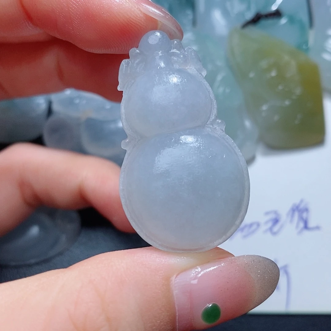 定制翡翠未镶嵌毛货付款后联系客服确认抛光