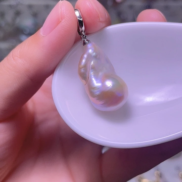 颈饰合金淡水珍珠24