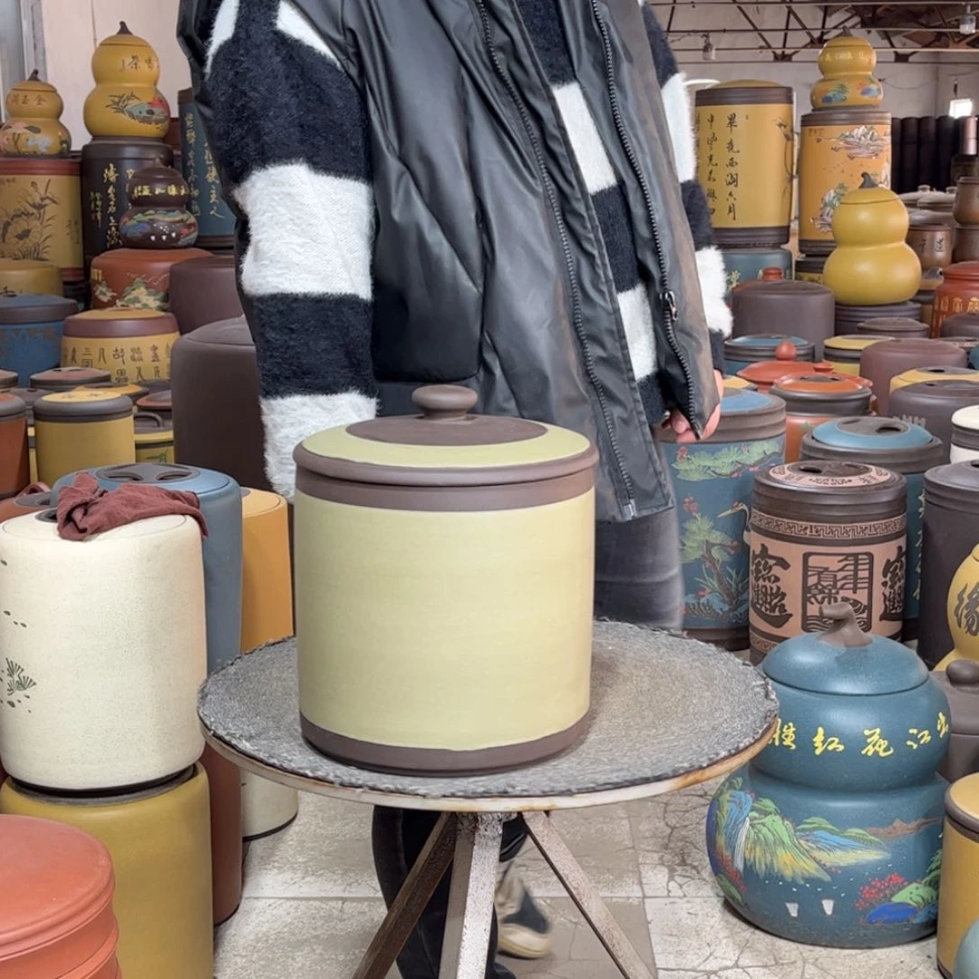 紫砂茶叶罐茶叶罐