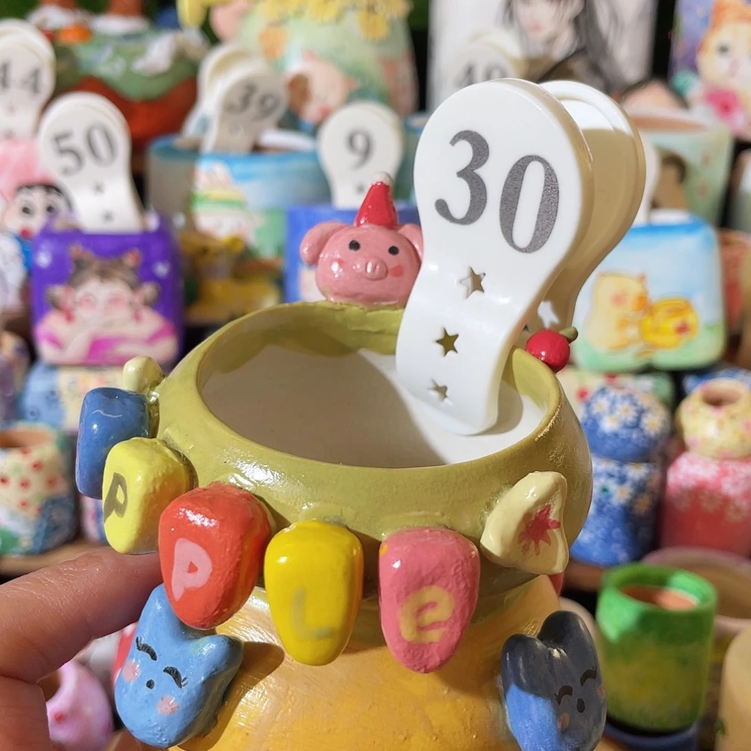 红陶30….手工手绘