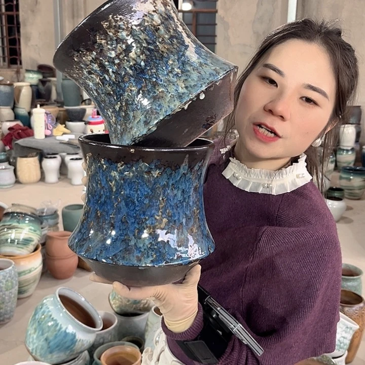 正品口19高19花盆……