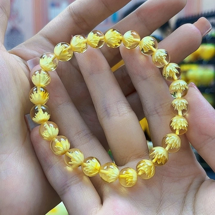 琥珀未镶嵌颈饰手链