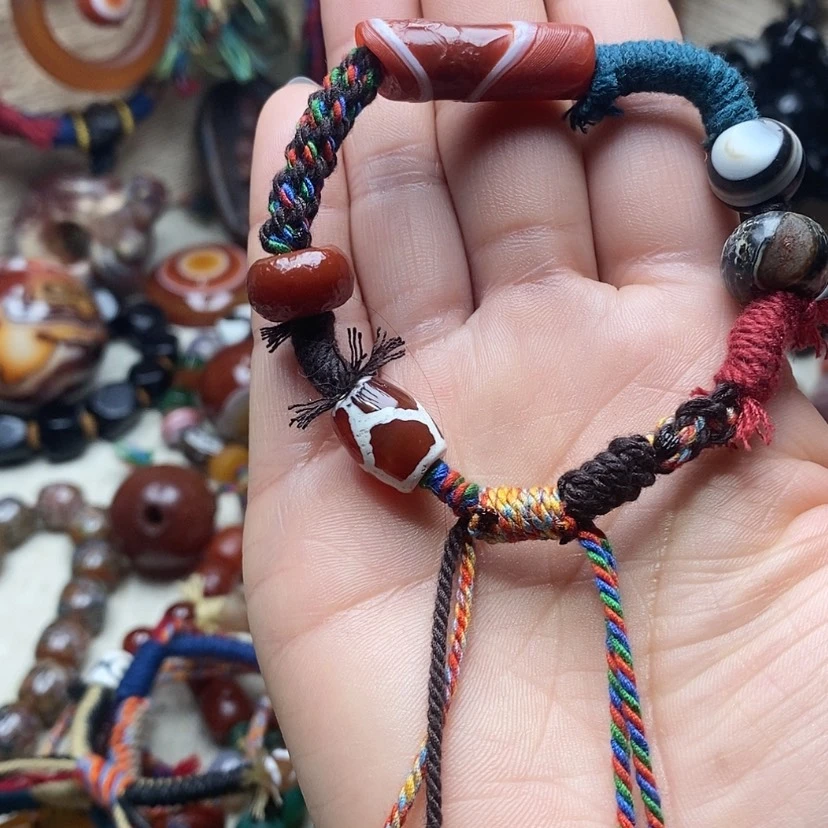 【闪购商品】玛瑙/玉髓颈饰未镶嵌聚****狐