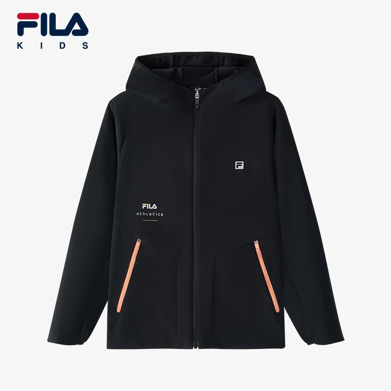 【斐乐儿童】2025冬季新款中大童运动户外百搭梭织外套K12B443719