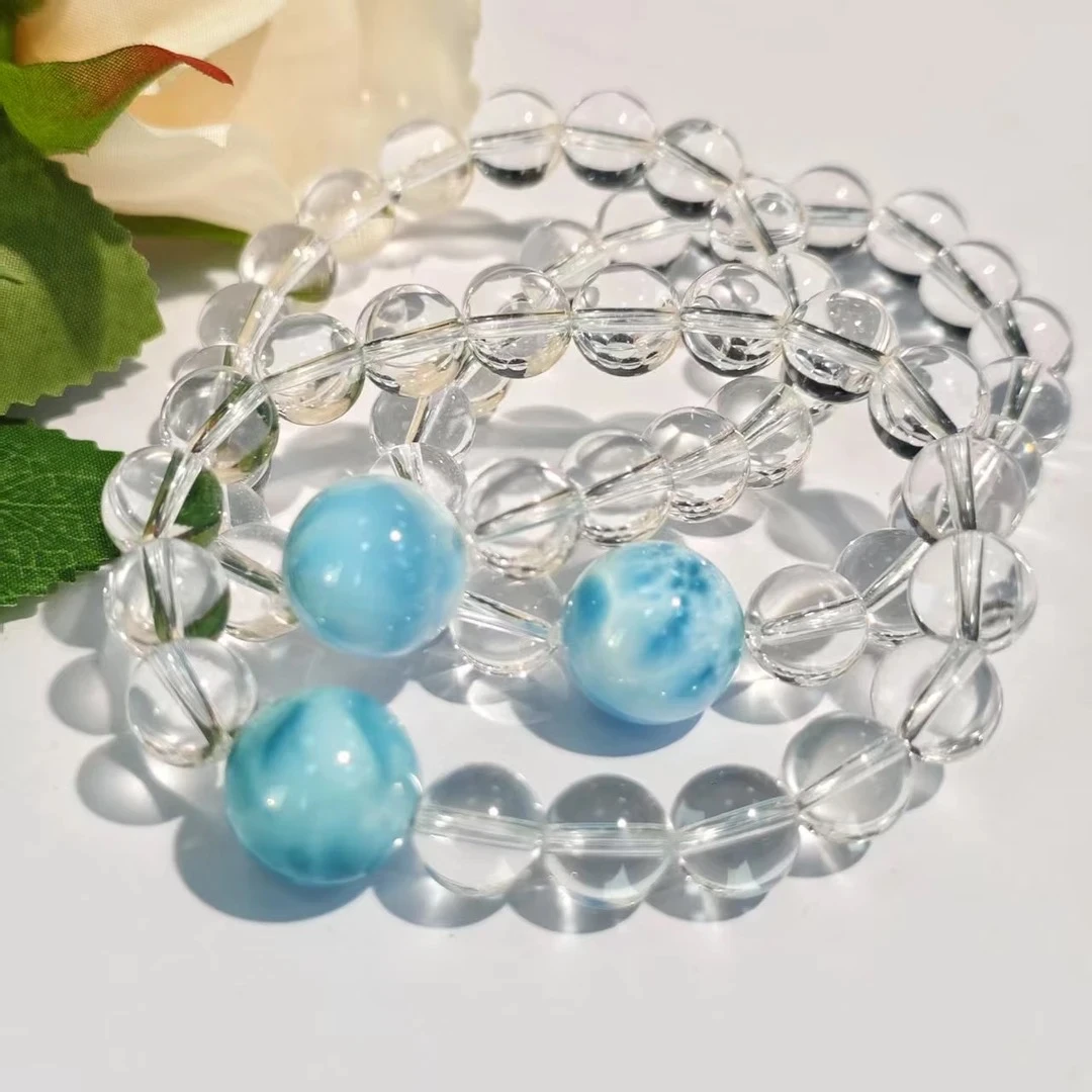 【小院甄选】原创白水晶单圈手链约10mm 多样性发一件 283EXC