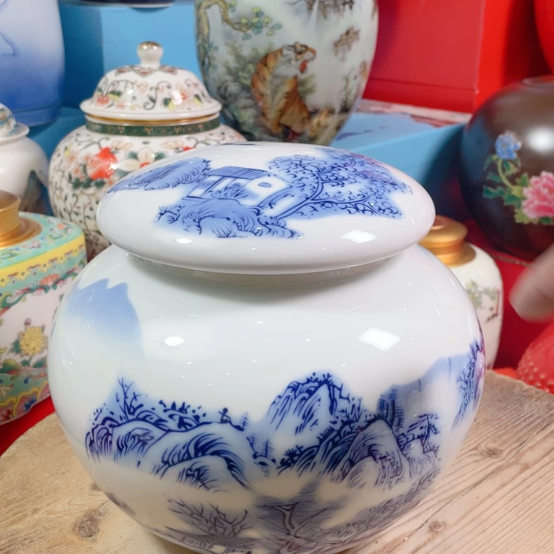 【闪购商品】罐陶瓷茶叶罐密封罐