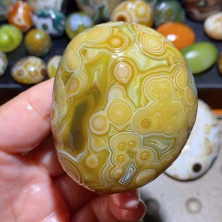 未镶嵌玛瑙/玉髓珠宝半成品164