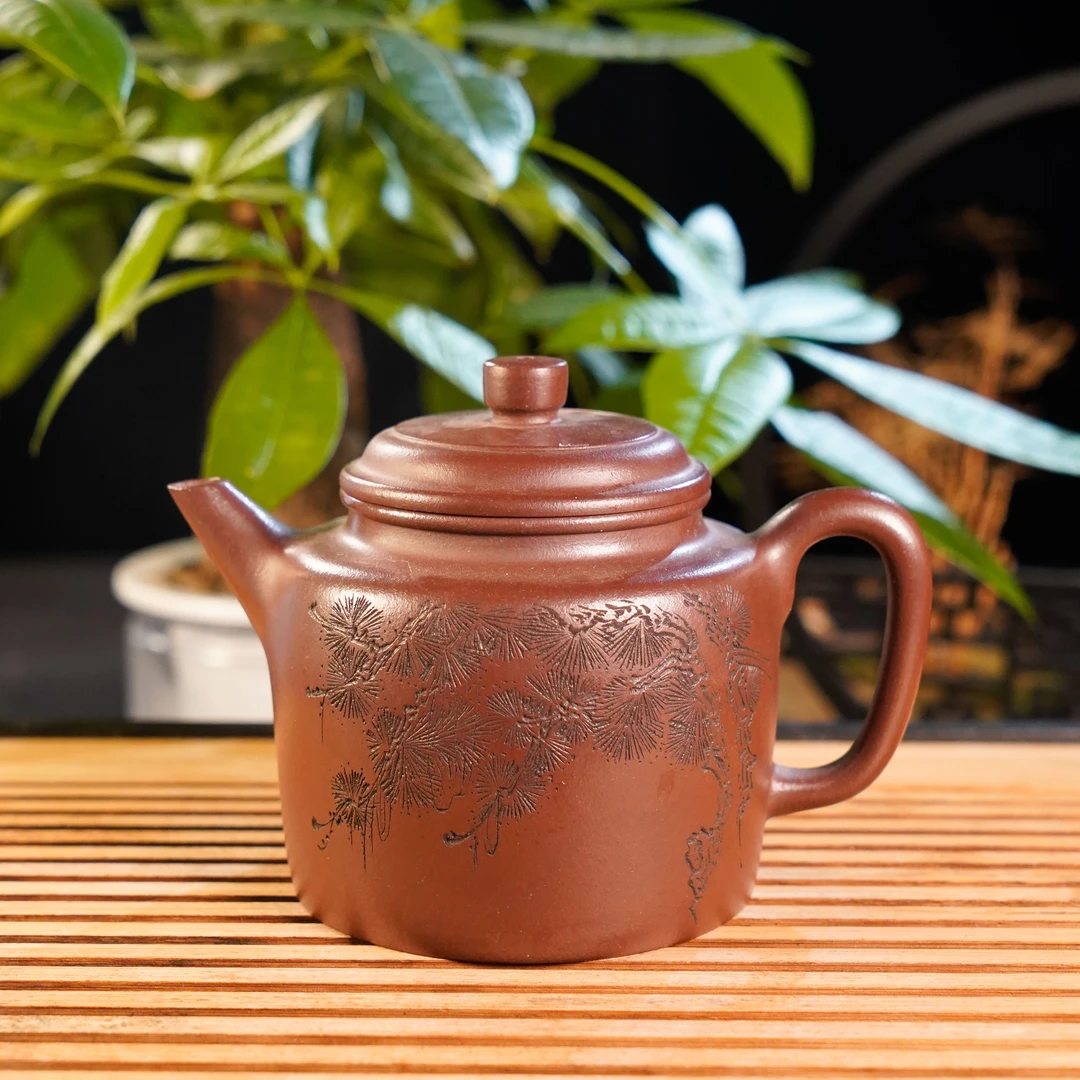 GS35-017   秦永强   宜兴手工紫砂  高德钟