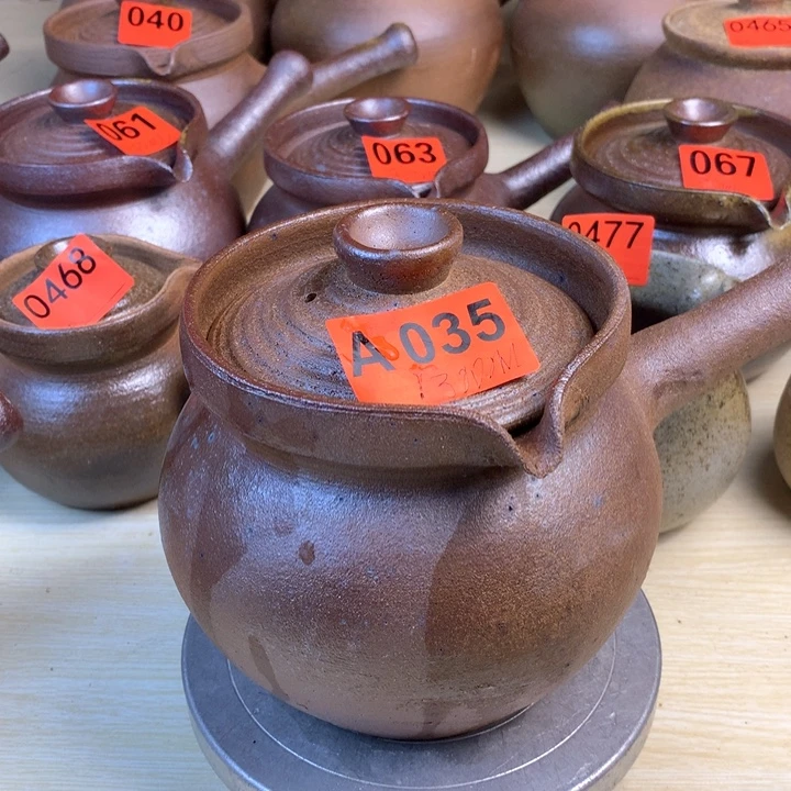 @***淡云南手工柴烧烤茶罐1300毫升