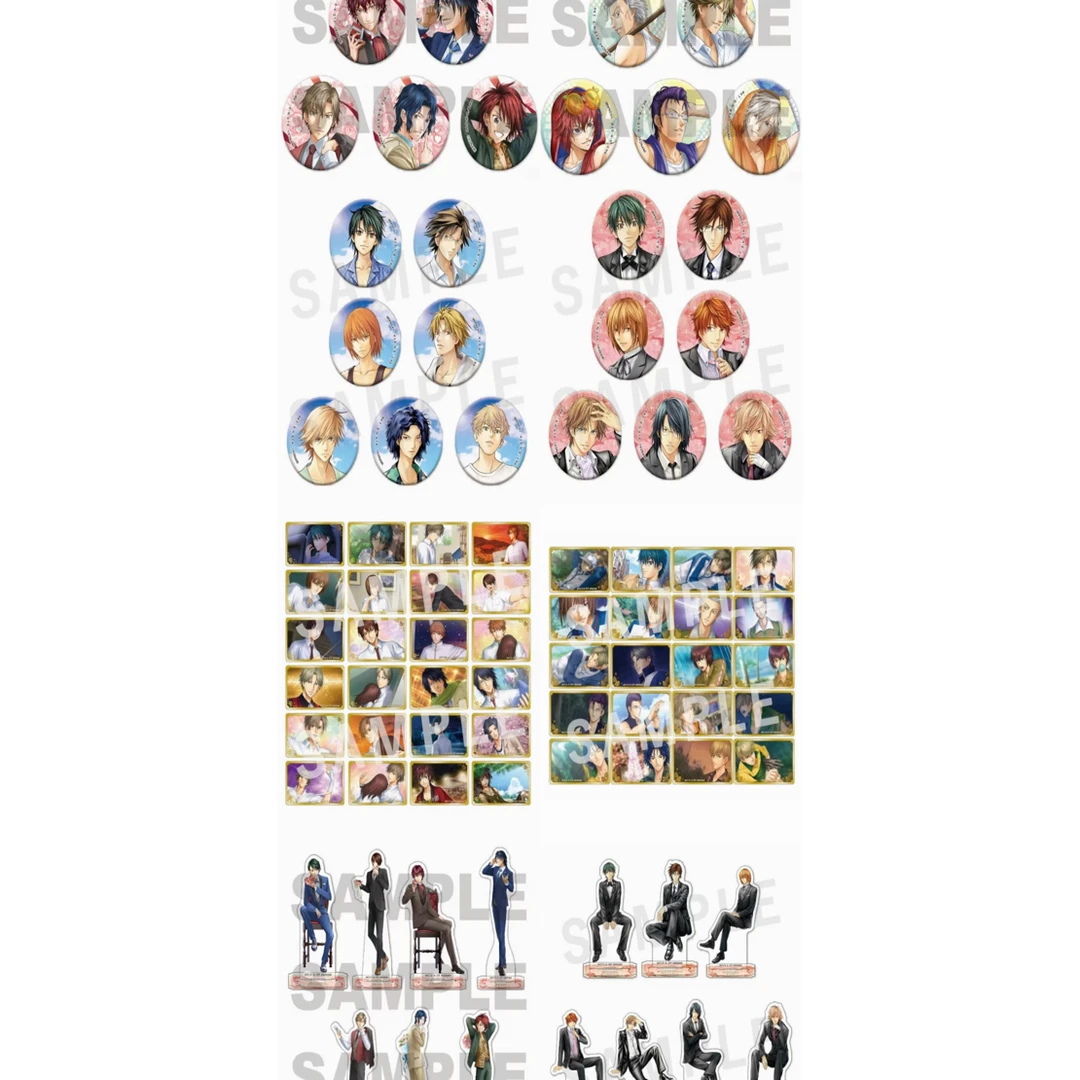 网球王子心跳20周年纪念展 系列盲盒吧唧代拆 / 未成年禁止下单