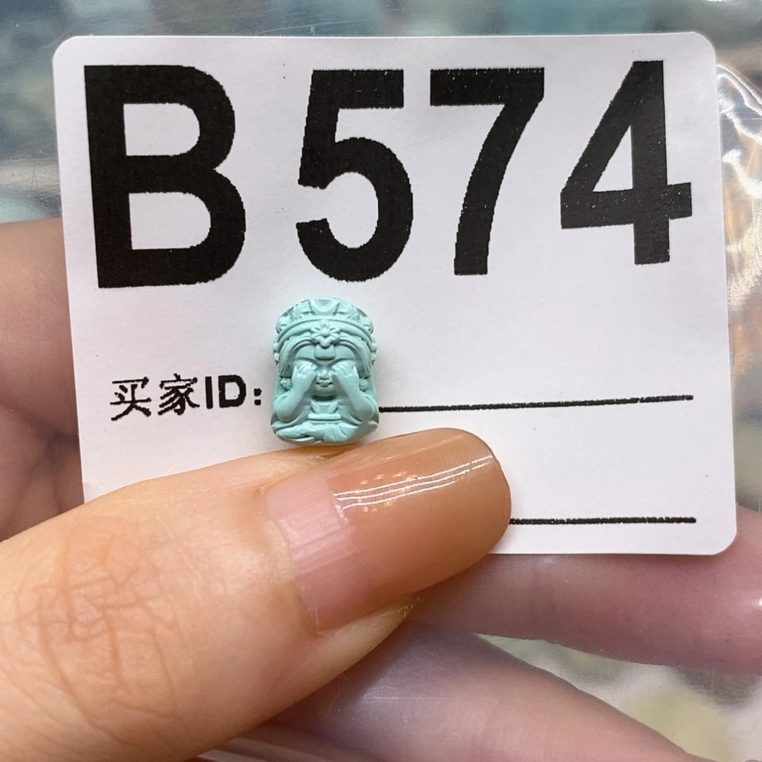 未镶嵌绿松石绿松石配饰定制
