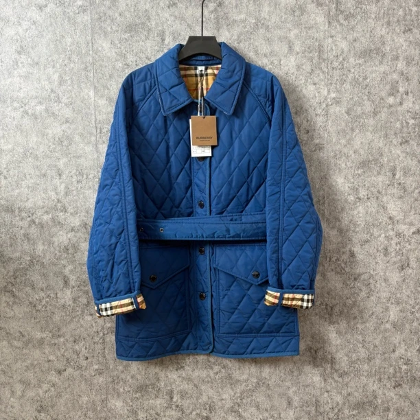 未使用 BURBERRY/博柏利 Burberry蓝色棉服