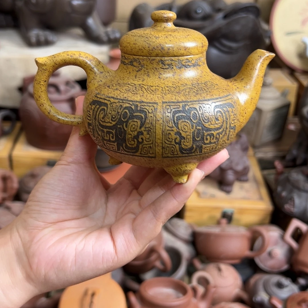茶壶紫砂原矿紫砂壶