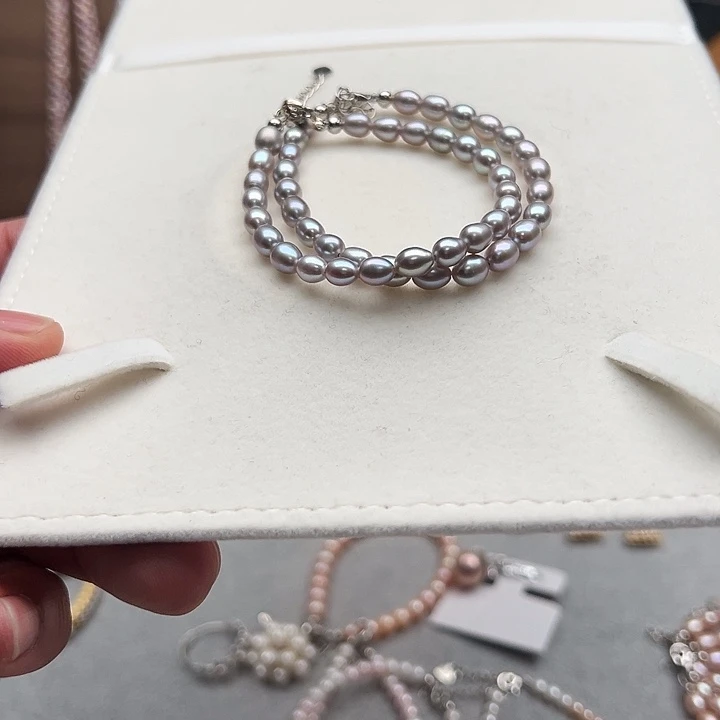 淡水珍珠钛钢手绳
