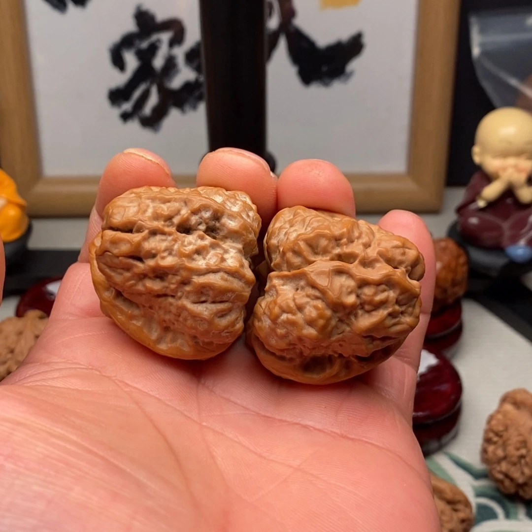 文玩核桃把件哼**嘿39蛤蟆头