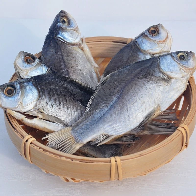 (鲫鱼干)阳干鲫鱼鱼小鱼干干货农家淡水小河鱼干鱼干500g