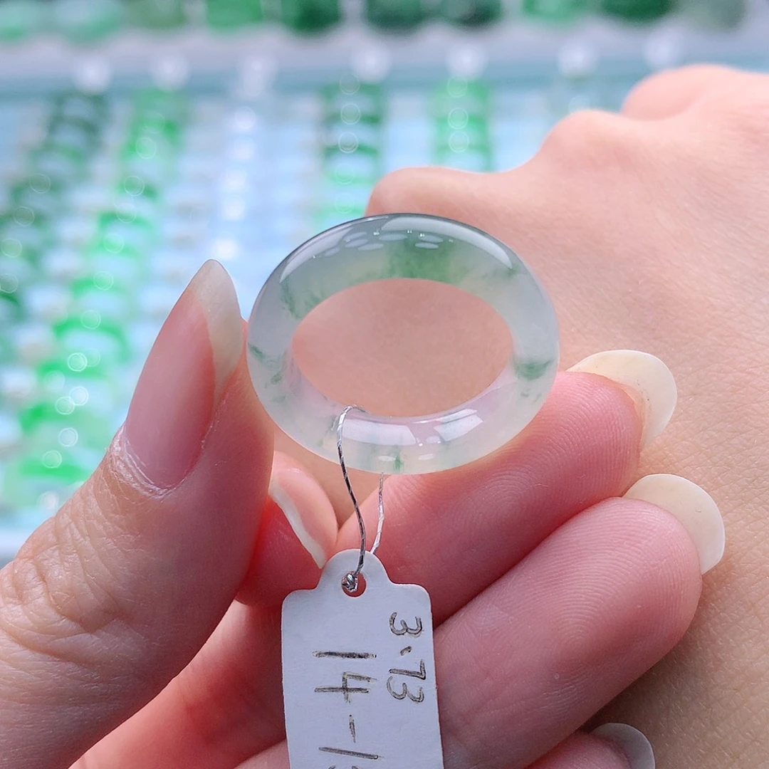 未镶嵌戒指翡翠缅甸A货翡翠