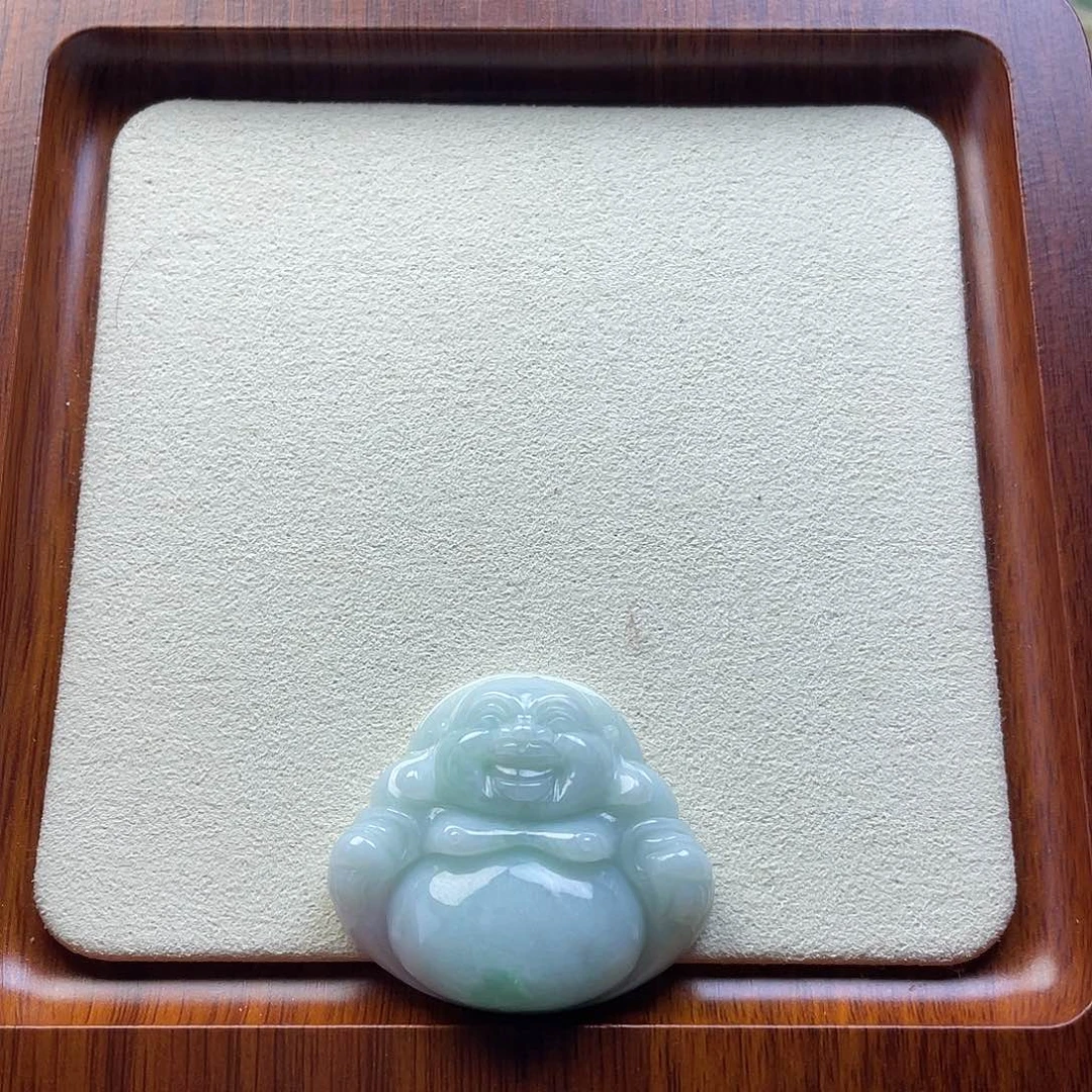 翡翠未镶嵌颈饰纯天然翡翠