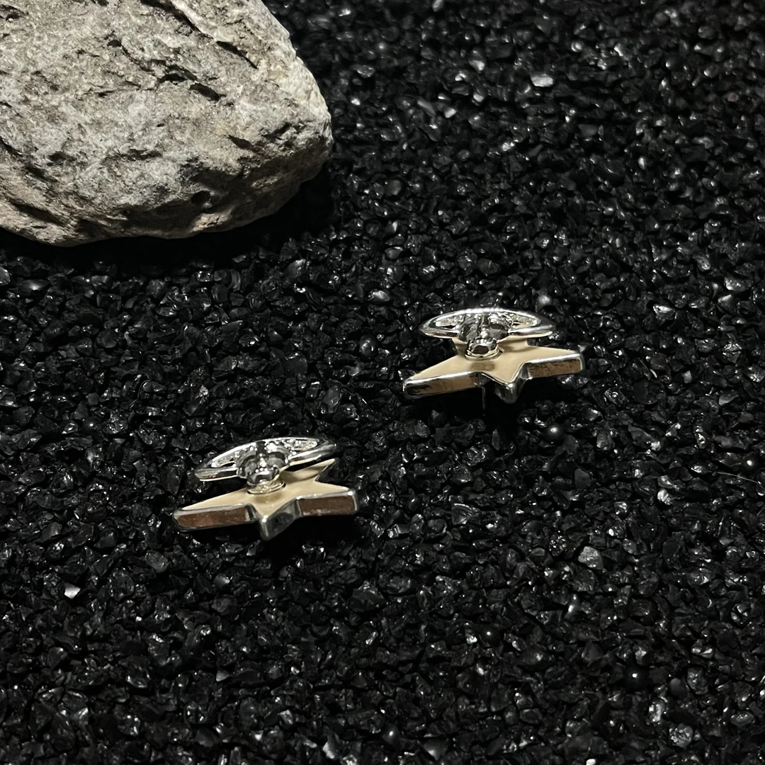 铜合金耳饰 岩朵饰品-2256-时尚耳饰-5