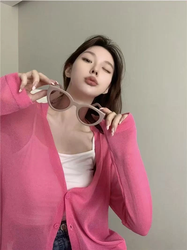 小亚推荐【实体品质】015软糯韩系百搭时尚温柔针织开衫