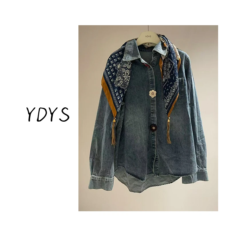 【YDYS】25K00823 2025新款时尚气质小众衬衫
