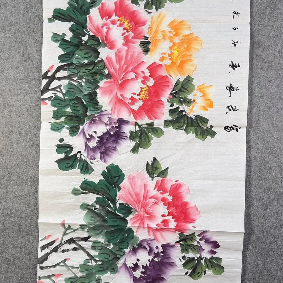 国画307 花鸟在此处飞翔也不太