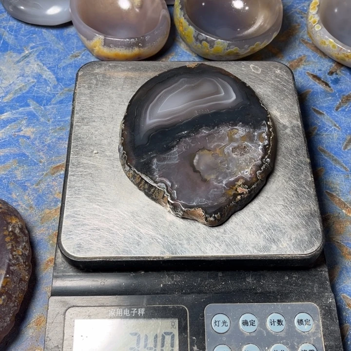 玛瑙/玉髓珠宝奇石未镶嵌菜*霓