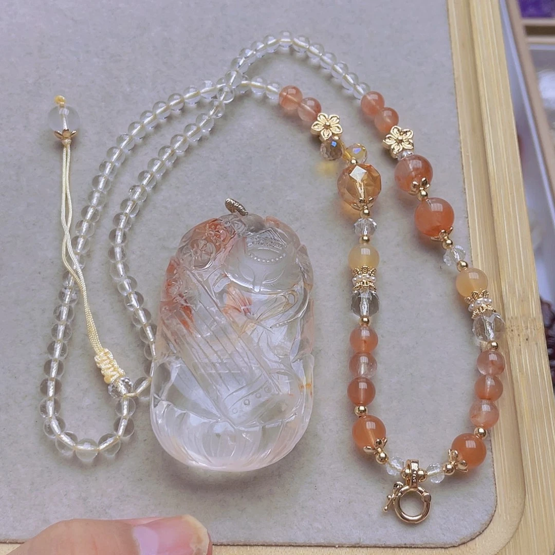 未镶嵌吊坠(不含链)水晶福***饼