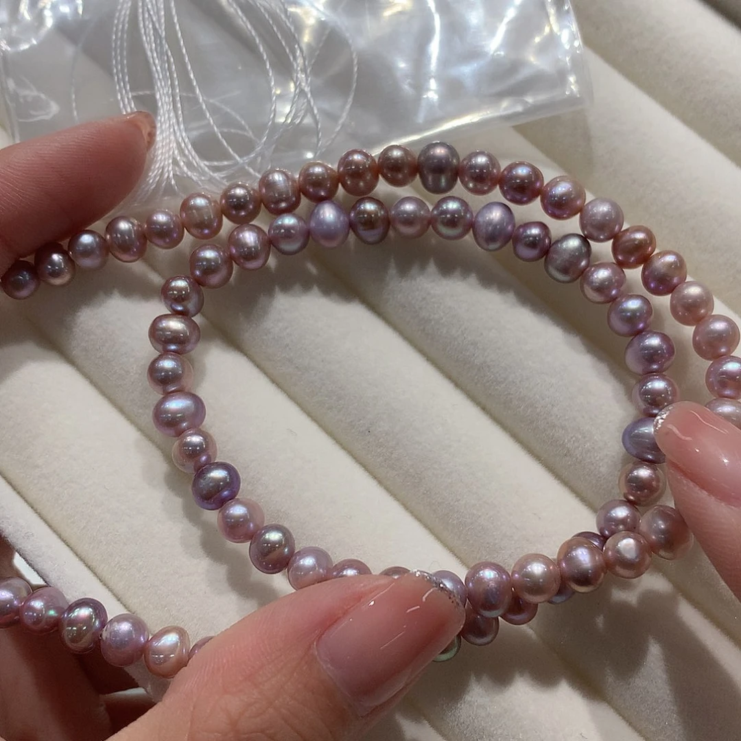 未镶嵌5-6淡水珍珠