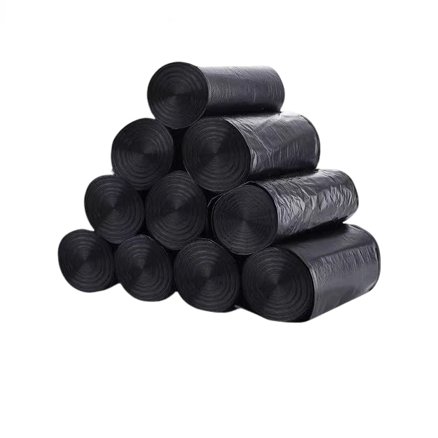 主播专用垃圾袋j黑色一次性家用大号加厚抽绳手提式宿舍中号平口