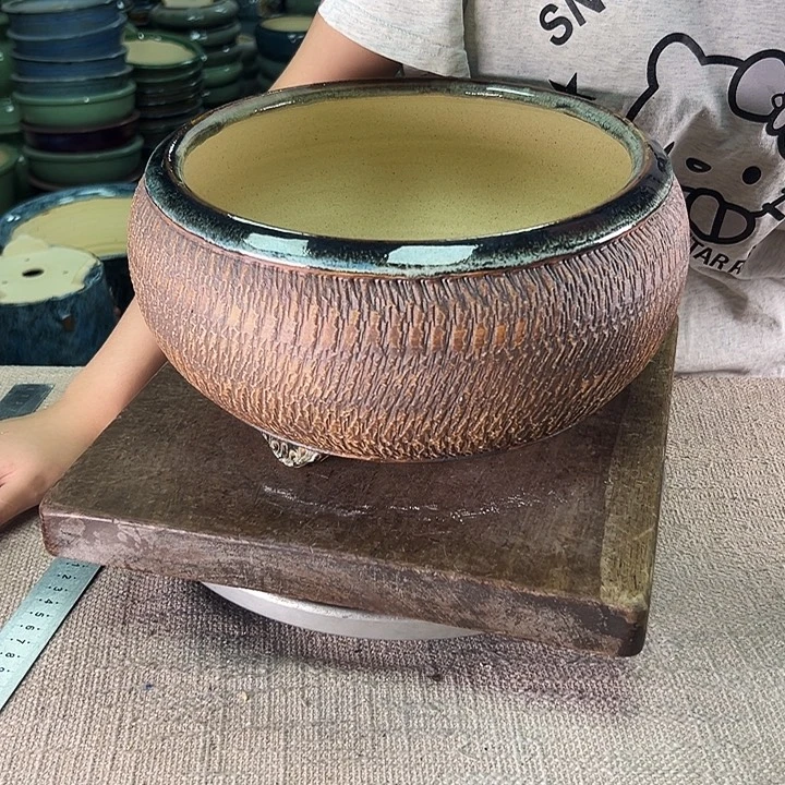 泳坤堂石湾盆陶瓷