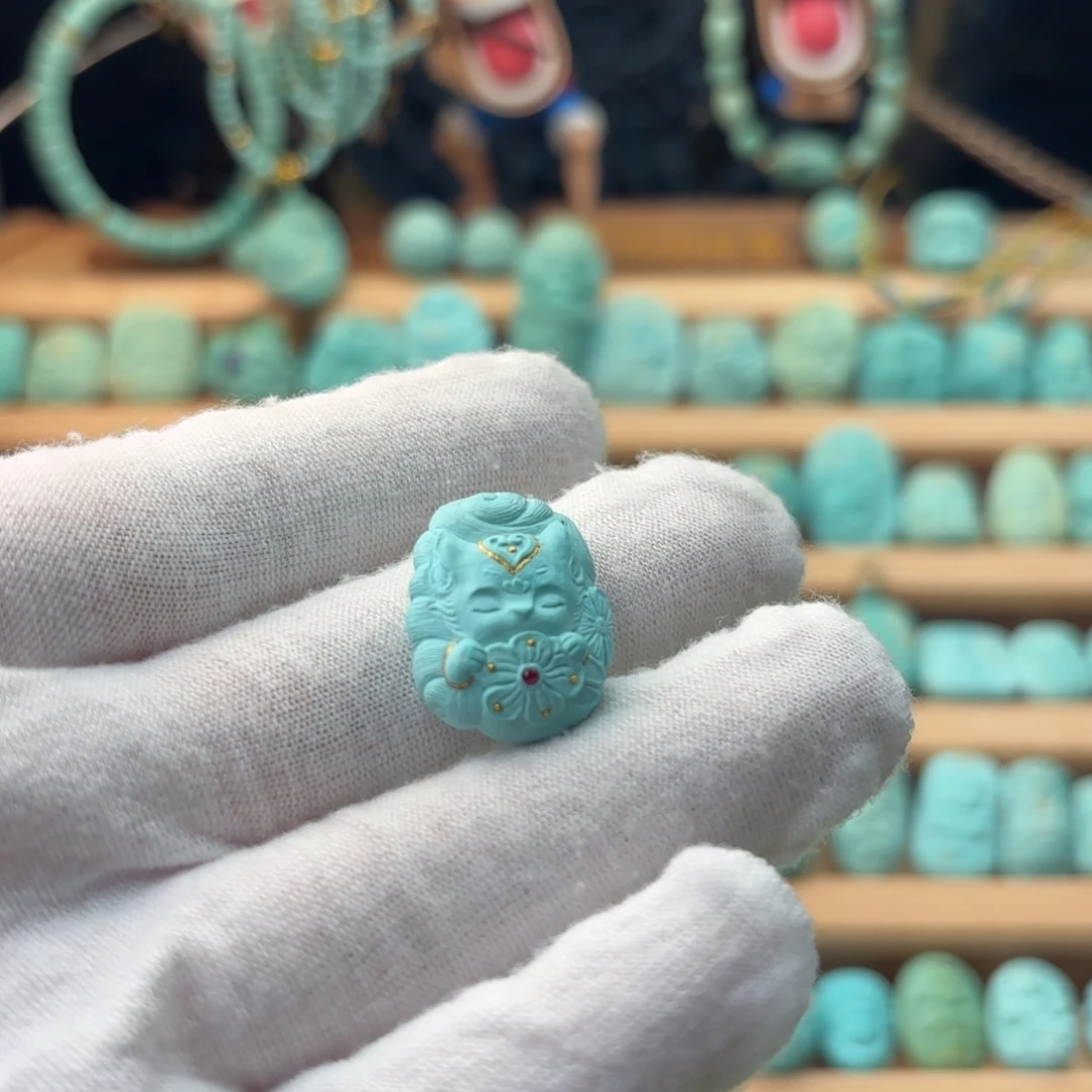 绿松石未镶嵌配饰