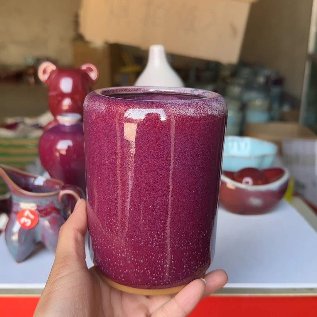 摆件陶郑家钧瓷摆件微瑕