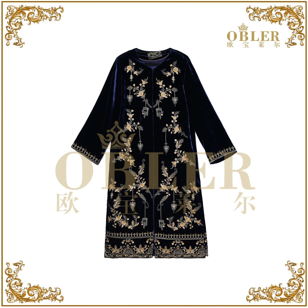【欧宝莱尔】OBLER 新款气质轻奢时尚女装 外套305-24827
