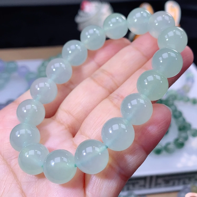 【闪购商品】翡翠手链未镶嵌翡翠卡11.7