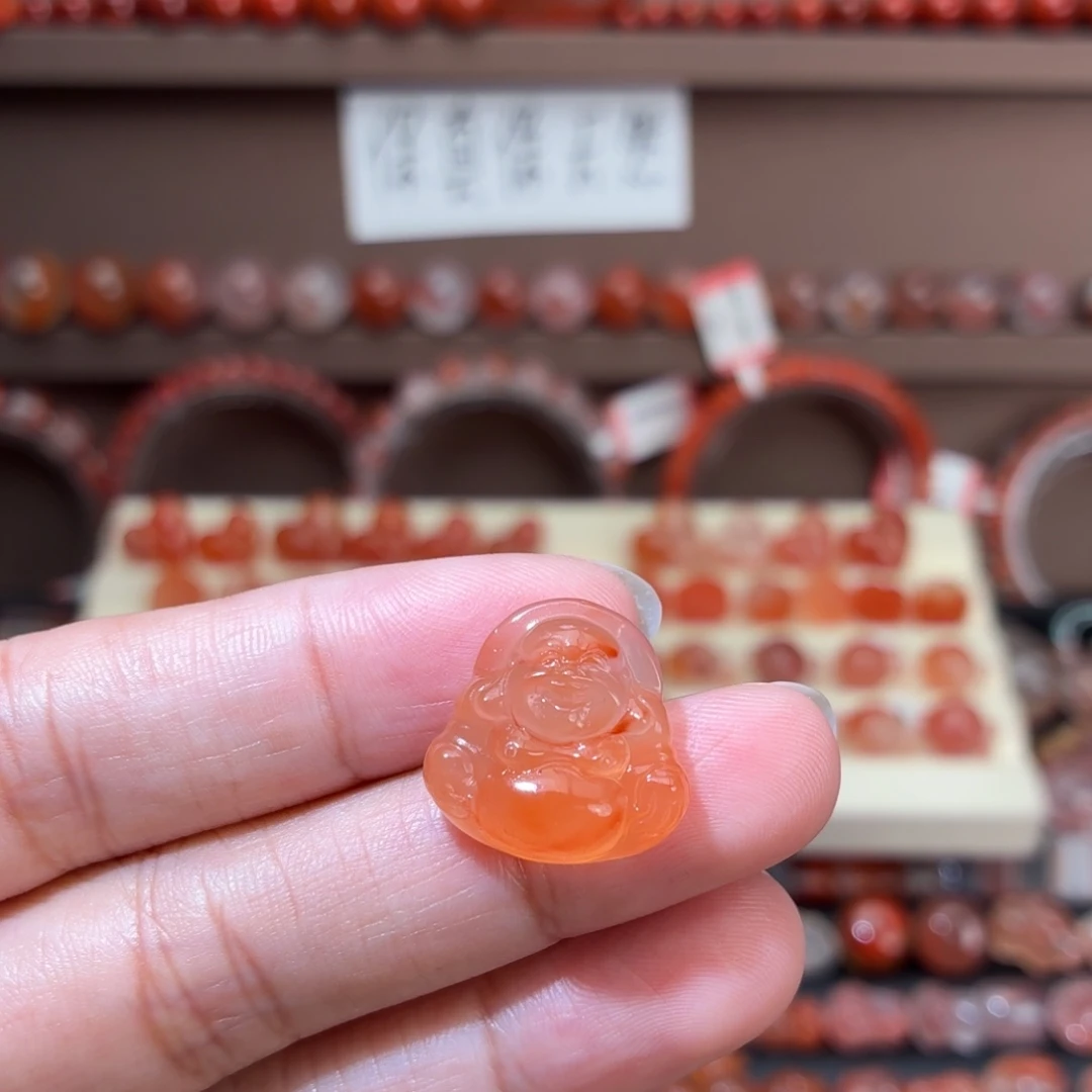 未镶嵌川料南红玛瑙佛公