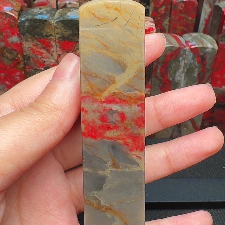 昌化石印石精品昌化鸡血石