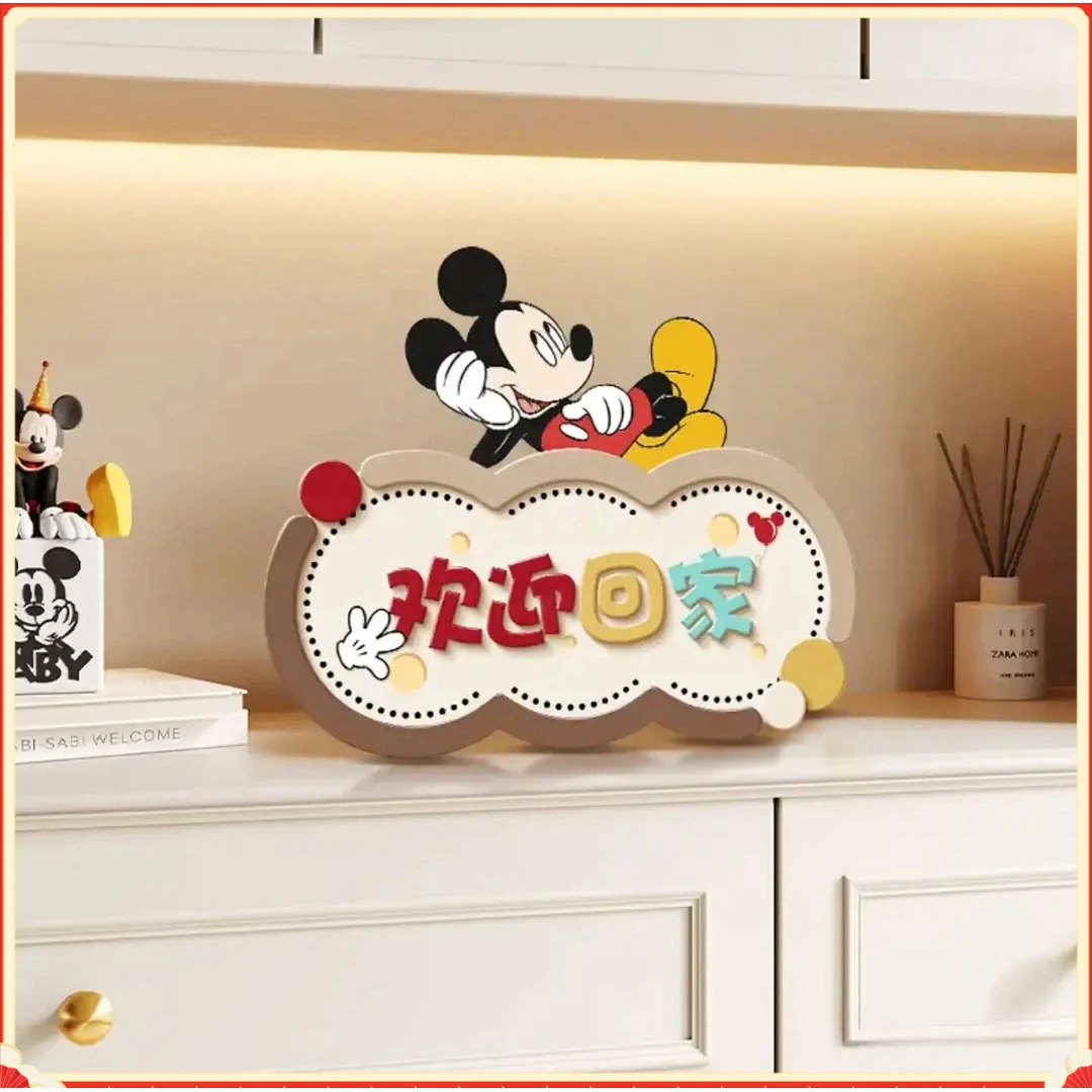 新款《欢迎回家》桌面装饰简约时尚温馨摆件摆台卧室玄关处客厅G