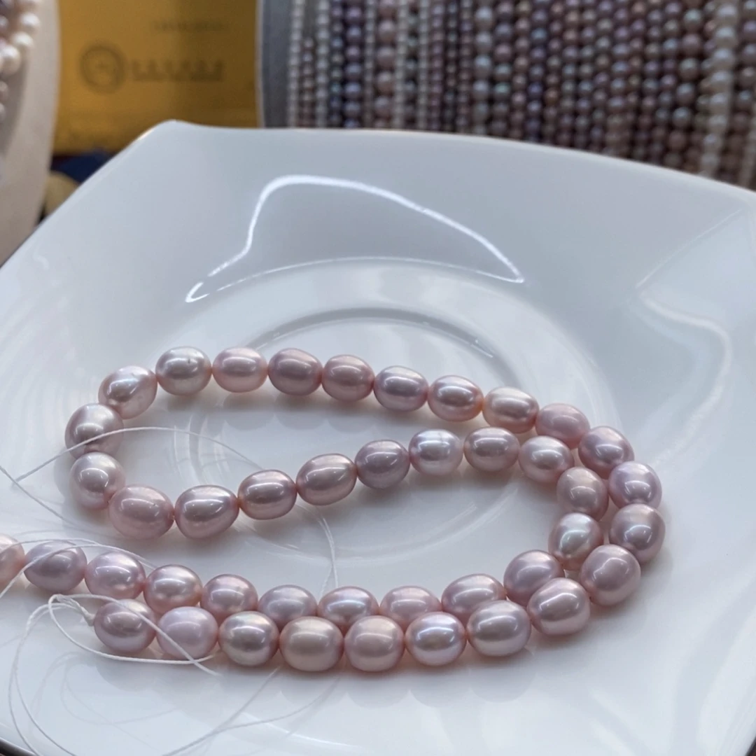 幸***物合金淡水珍珠颈饰7.3-8.3