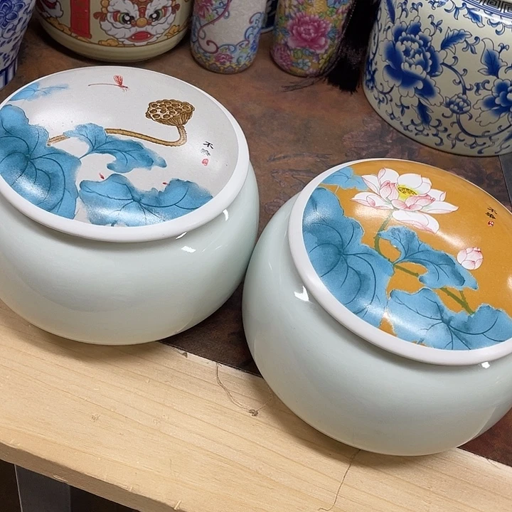 陶瓷罐茶叶罐密封罐储物罐